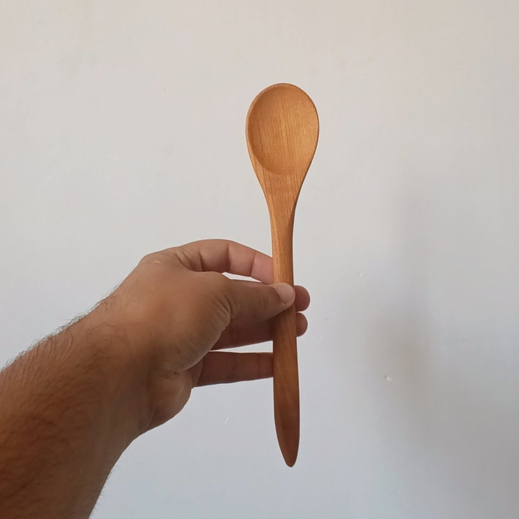 قاشق چوبی راش