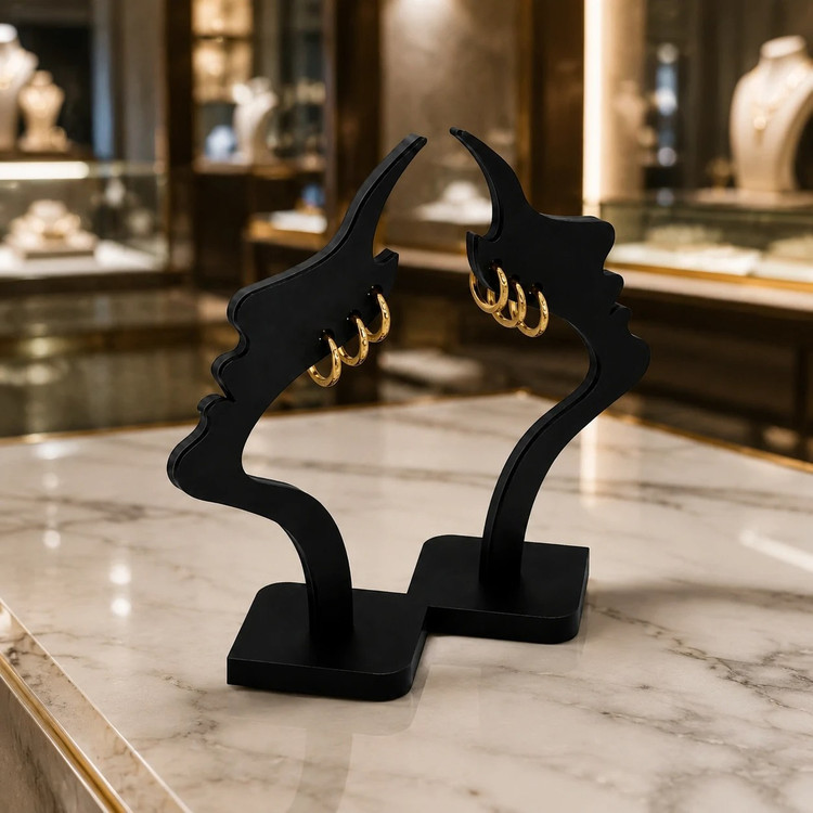 استند گوشواره طرح چهره