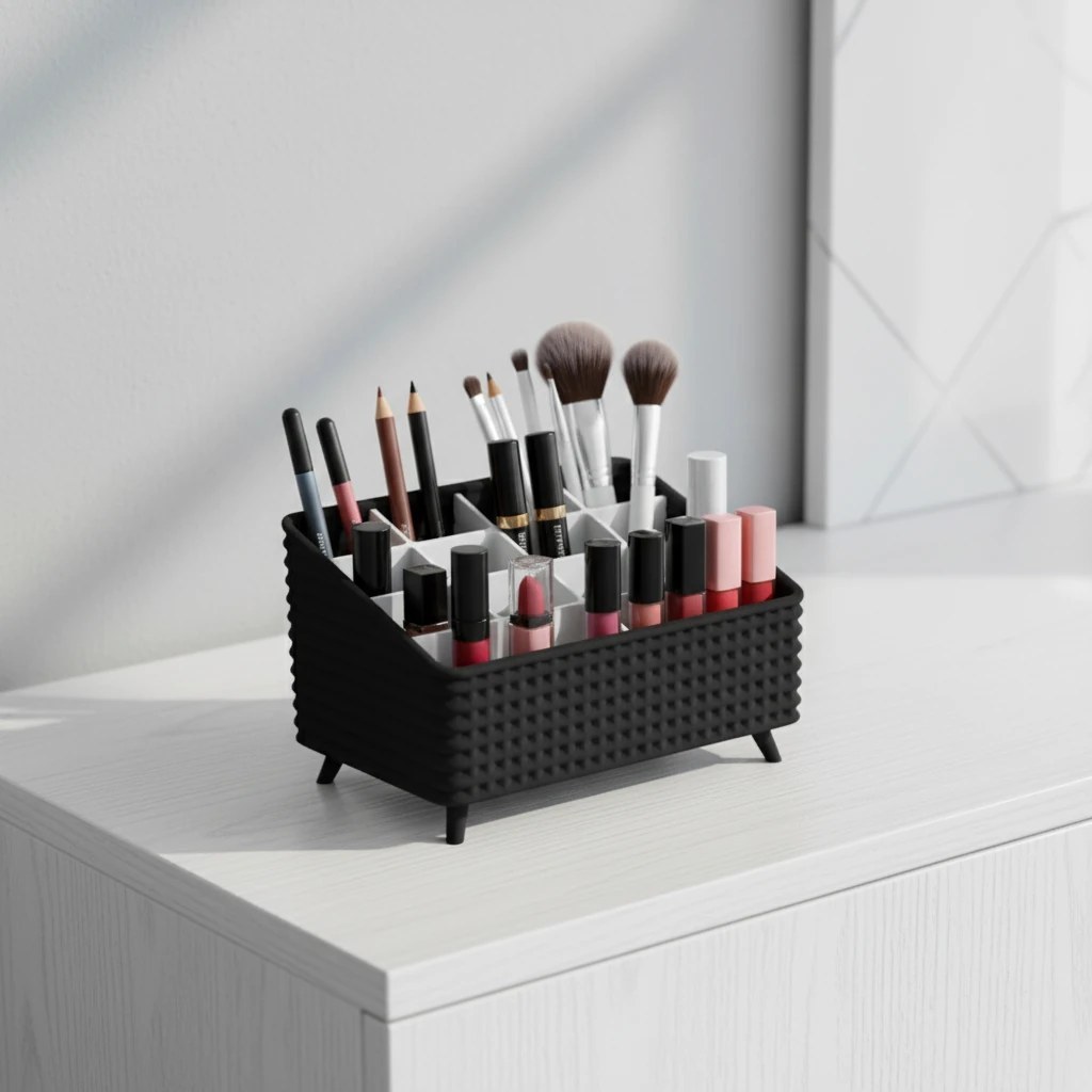 استند لوازم آرایش پرینت سه بعدی
